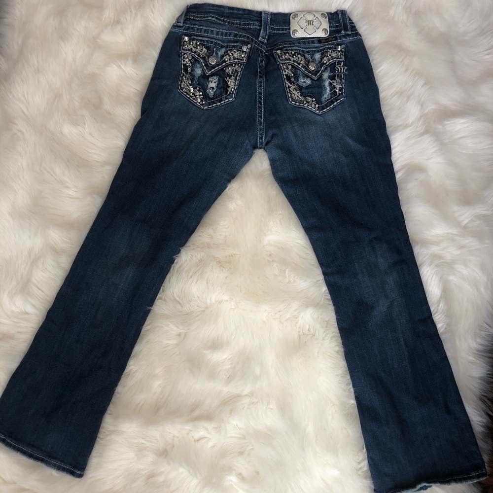 Miss me bootcut jeans, size: 29 curvy